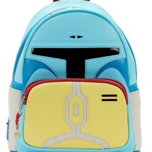 Loungefly NYCC Exclusive Star Wars Droid Boba Fett mini Backpack